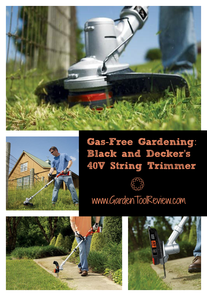 Review of the Black&Decker 40V MAX Cordless Lithium String Trimmer (LST136W)  — The Garden Tool Review